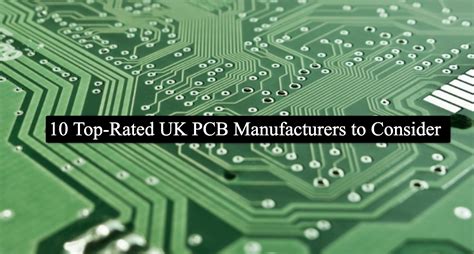 PCB Manufacture UK .